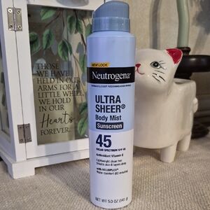 🥳4 For $20 🥳 Neutrogena Ultra Sheer Body Mist Sunscreen SPF 45